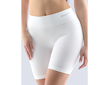 GINA dámské boxerky prodloužené, bezešvé, klasické, jednobarevné Bamboo PureLine 03017P  - bílá XL/XXL - Bílá