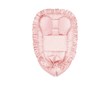 Hnízdečko s peřinkou pro miminko Belisima PURE pink - Růžová